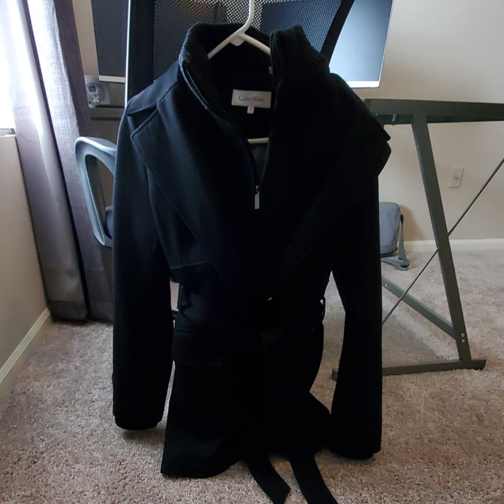Ladies Calvin Klein Dress Winter Coat